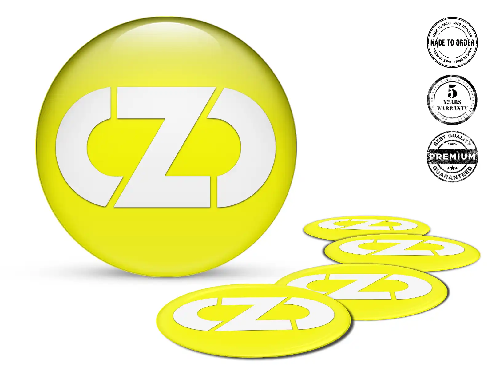 OZ Felgensticker Ausgabe Stilvolle Dome-Logos